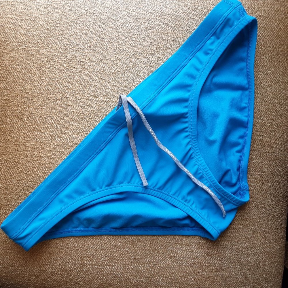 🌞Nike Athletic Bikini Bottoms with Drawstring, Lined, Royal Blue Size XL